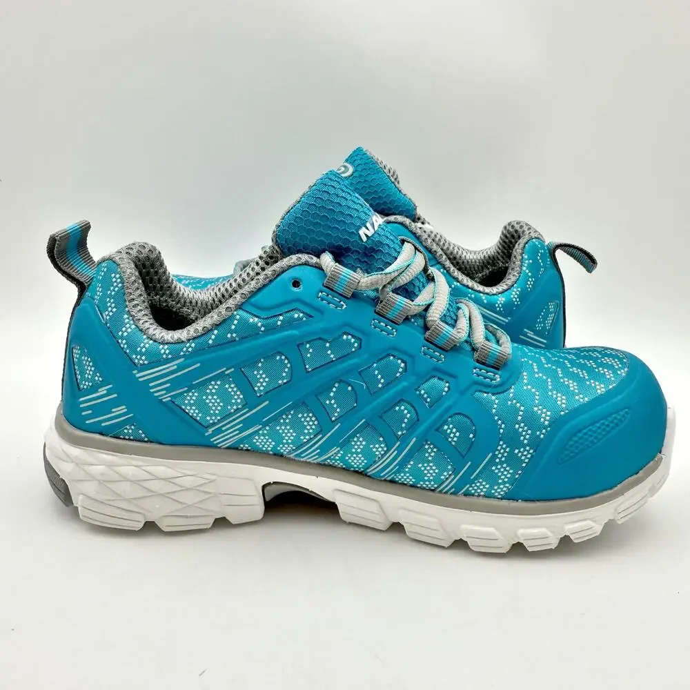Nautilus Safety Footwear Womens Stratus CT Work Sneakers US 5 M EU 36 Blue EUC